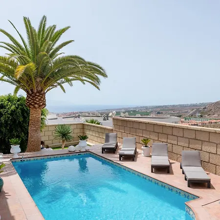 Enchanting Portocervo Heated Pool Sea View Costa Adeje (Tenerife)